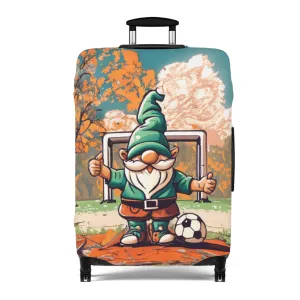 Luggage Cover, Retro Soccer Gnome, awd-5028