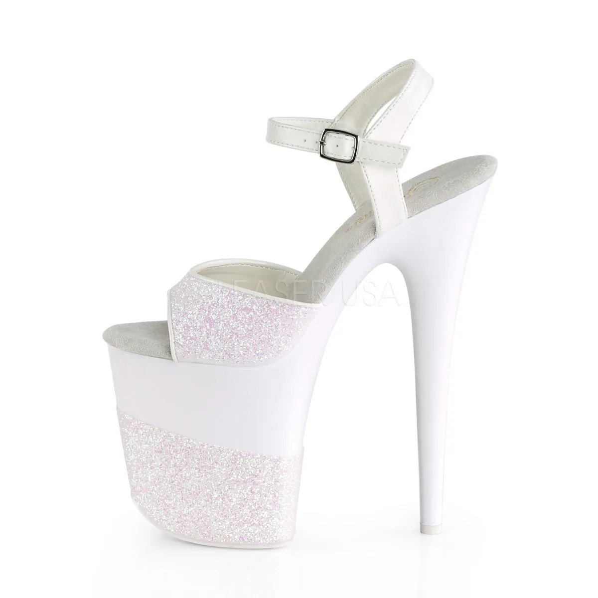 8 Inch Opal Platform Heels ( Flamingo 809-2G )