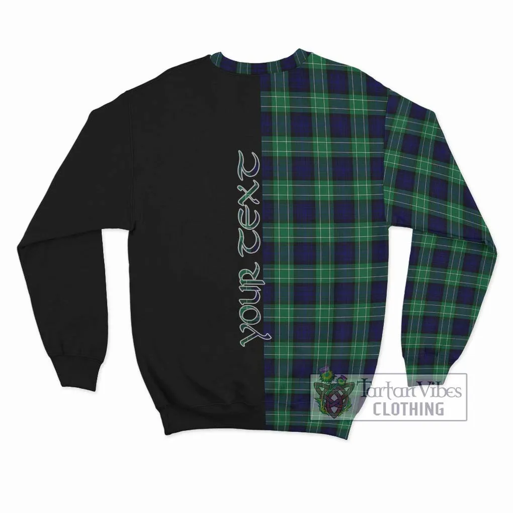 Abercrombie Tartan Sweatshirt with Family Crest and Half Of Me Style