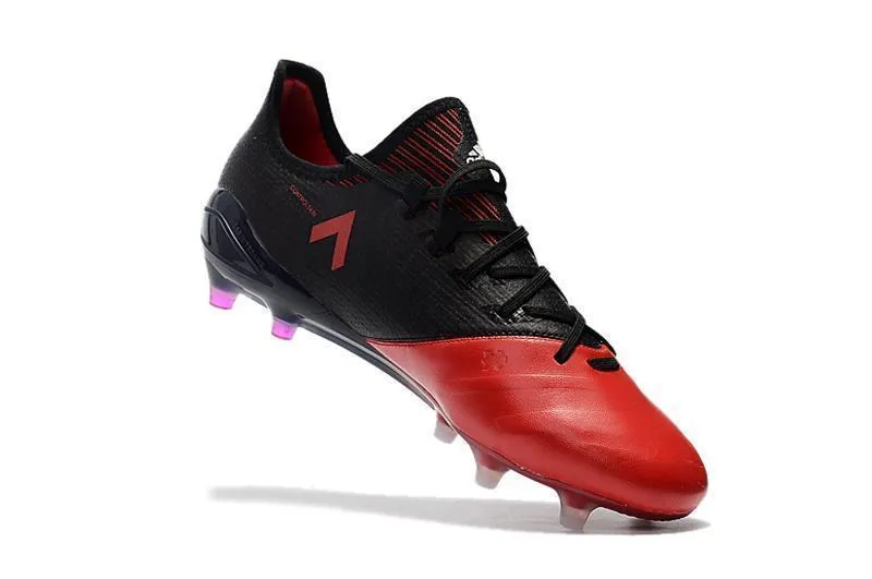 Adidas ACE Series FG Soccer Cleats Shoes Red Black White