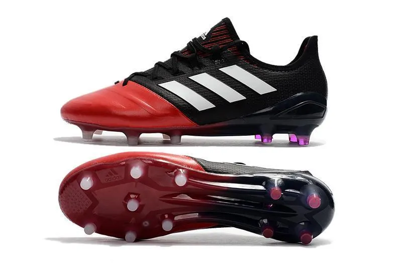 Adidas ACE Series FG Soccers Shoes Red/Black/White