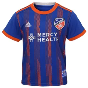 adidas FC Cincinnati MLS Toddler (2T-4T) Jersey & Shorts Soccer Kit, Blue