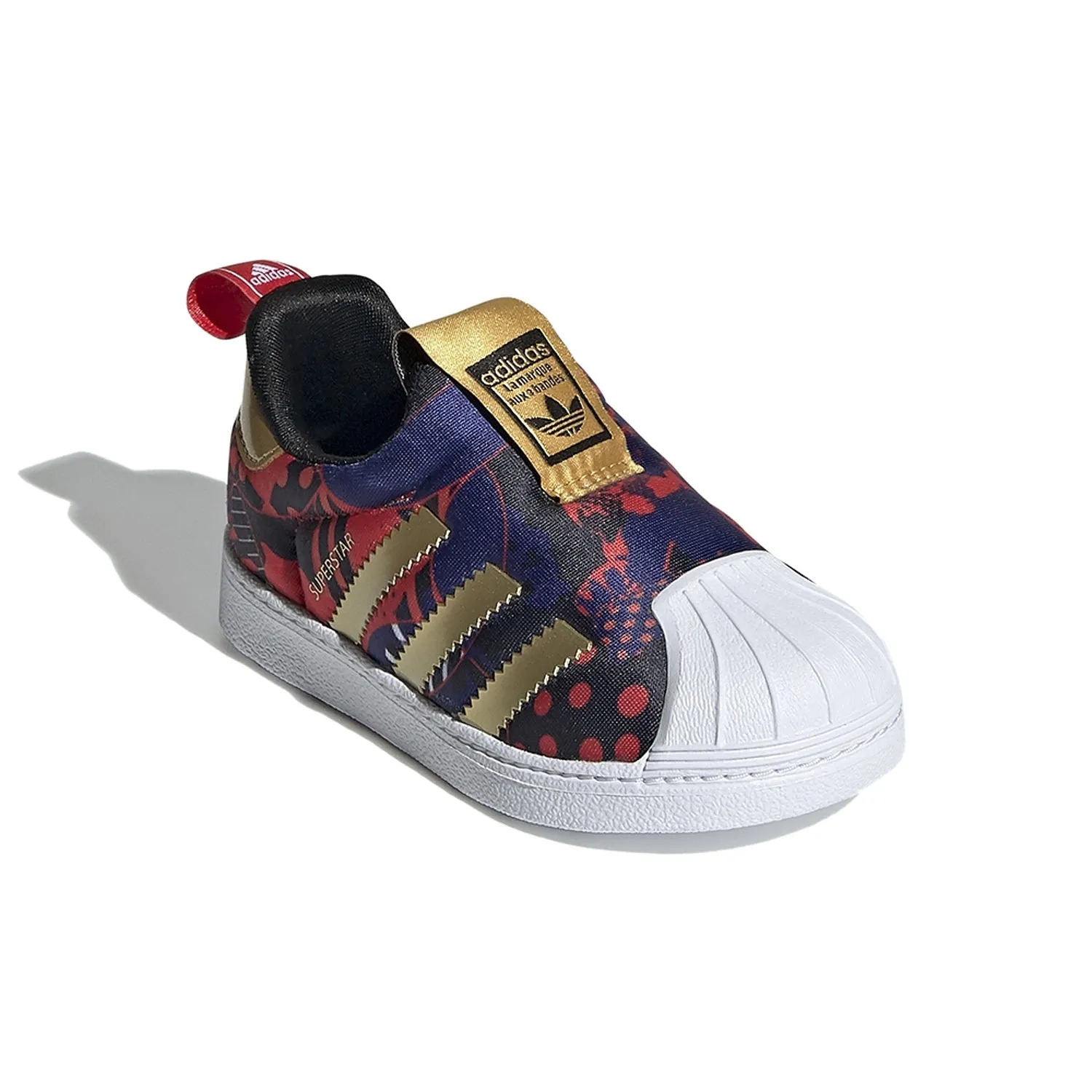 adidas Infant Superstar 360 New Year Sneakers, Purple/White