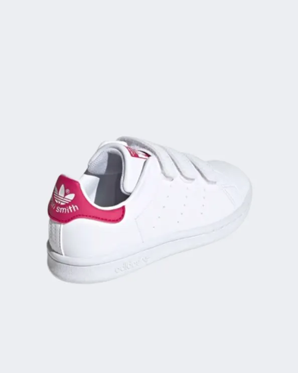 Adidas Stan Smith Ps-Girls Original Shoes White/Pink Fx7540