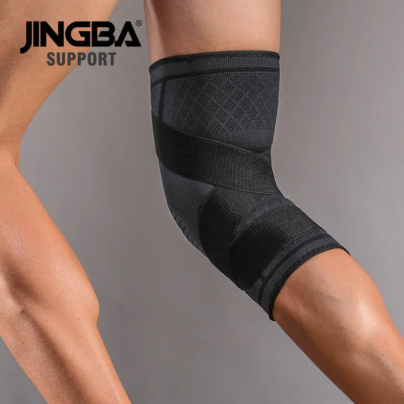 Adjustable Nylon Knee Supports - High Compression Knee Brace for Basketball