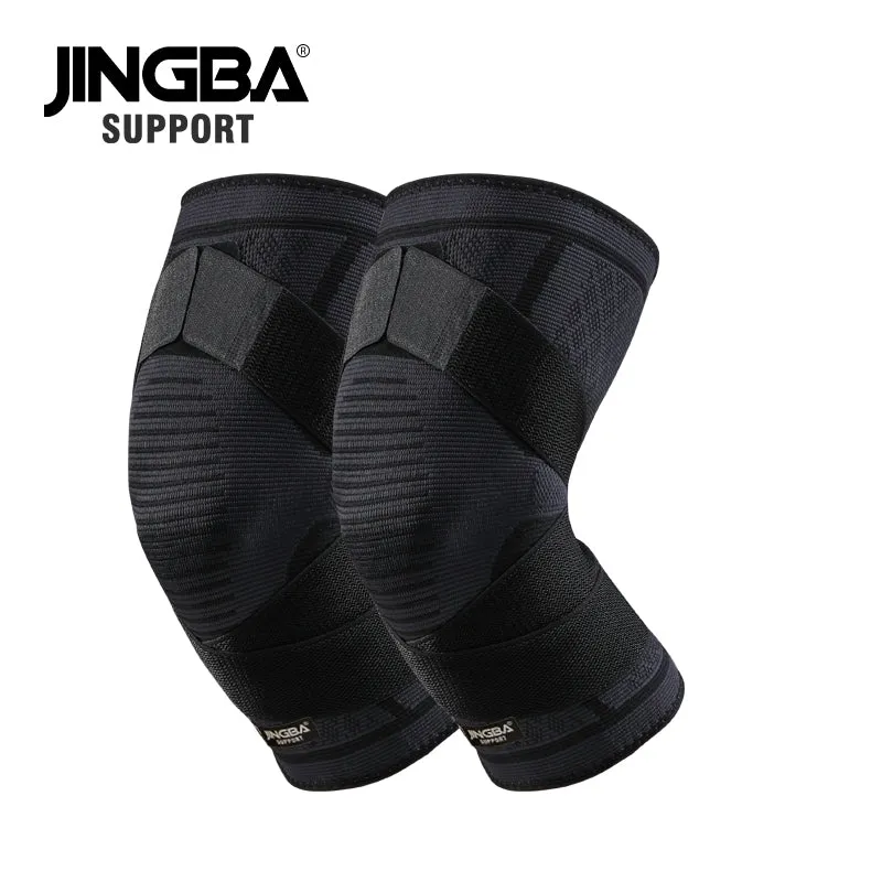 Adjustable Nylon Knee Supports - High Compression Knee Brace for Basketball