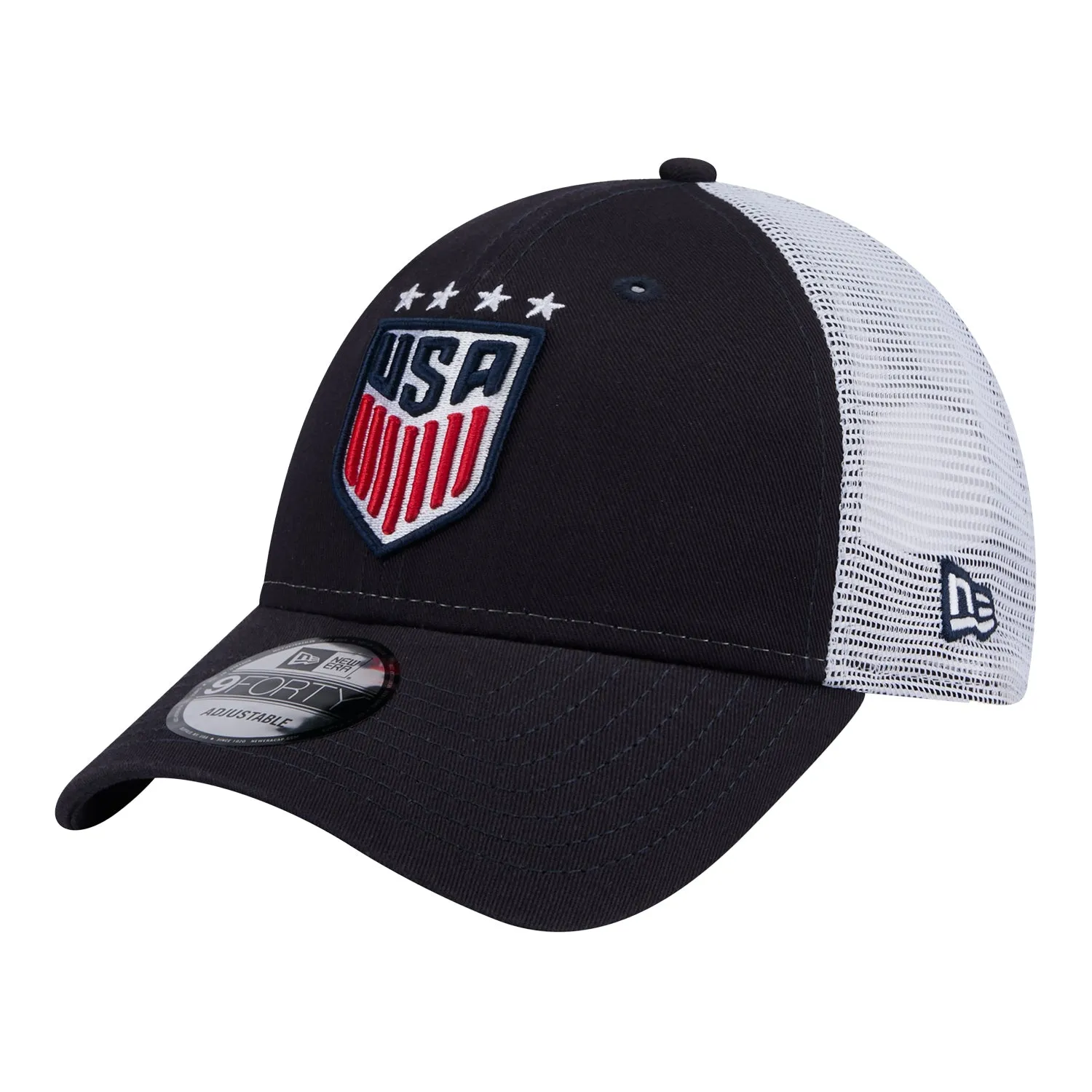 Adult New Era USWNT 9Forty Trucker Navy Hat