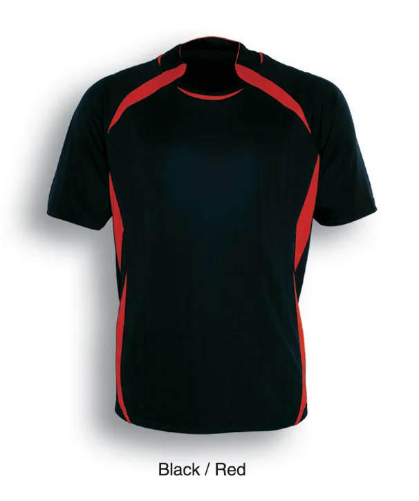 Adult Sports Soccer Jersey - Black/Red