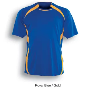 Adult Sports Soccer Jersey - Royal Blue/Gold