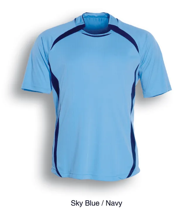 Adult Sports Soccer Jersey - Sky Blue/Navy