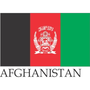 Afghanistan Flag 12 x 18 inches