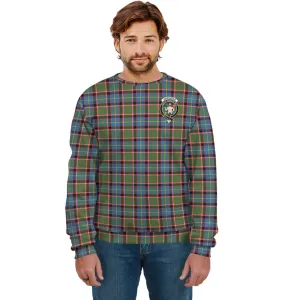 Aikenhead Tartan Sweatshirt with Family Crest