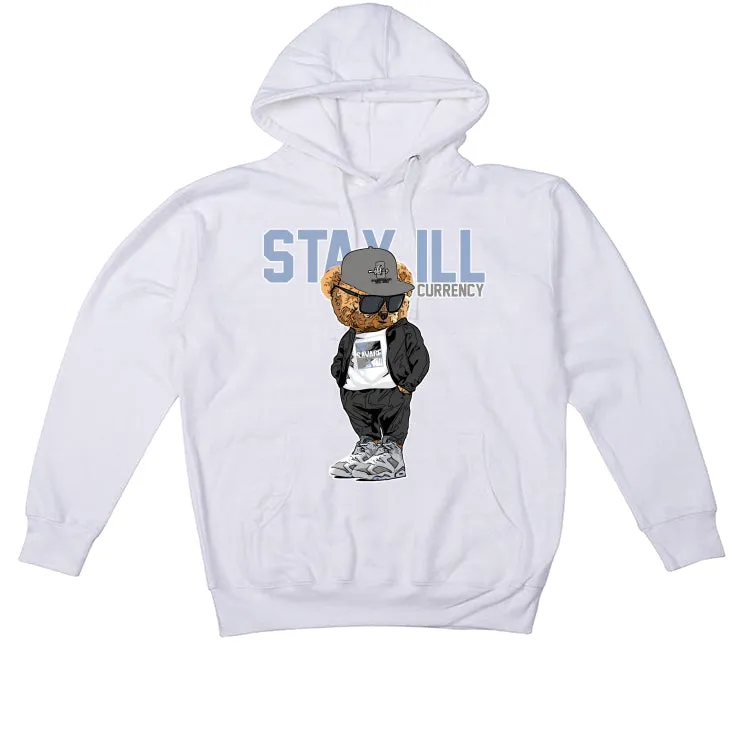 Air Jordan 6 “Cool Grey” White T-Shirt (Stay ill Bear)