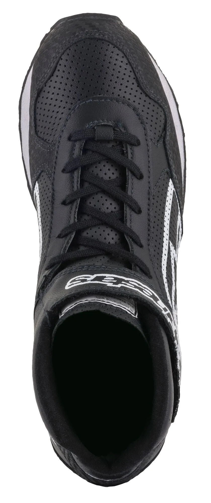 ALPINESTARS 2719021_12_10 Mechanic's shoes RADAR, FIA 8856-2018, black/white, Size 43