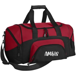 AM&IS Activewear Small Colorblock Sport Duffel Bag