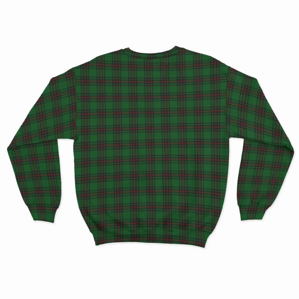 Anstruther Tartan Sweatshirt with Family Crest