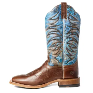 'Ariat' Men's 13" Firecatcher Western Square Toe - Well Brown