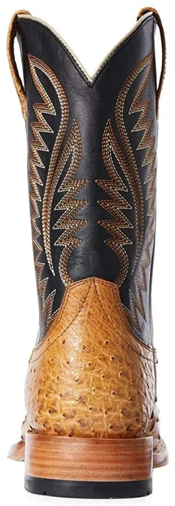 Ariat Men's Full Quill Ostrich Square Toe Boot