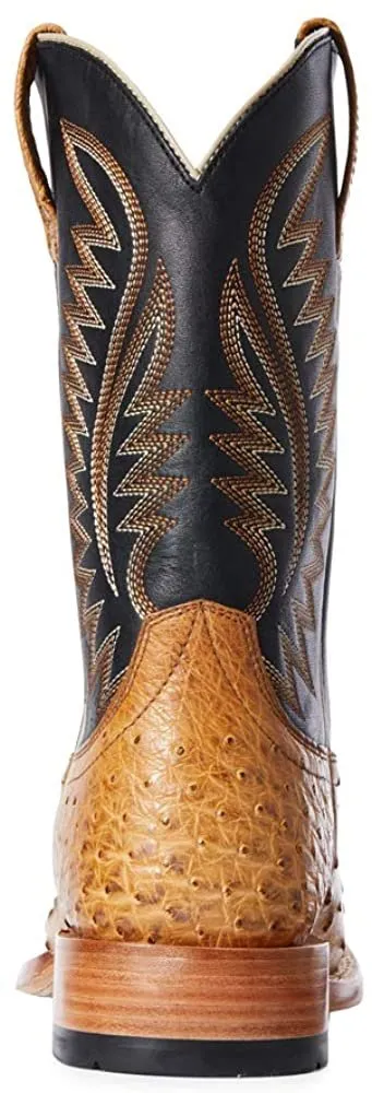 Ariat Men's Full Quill Ostrich Square Toe Boot