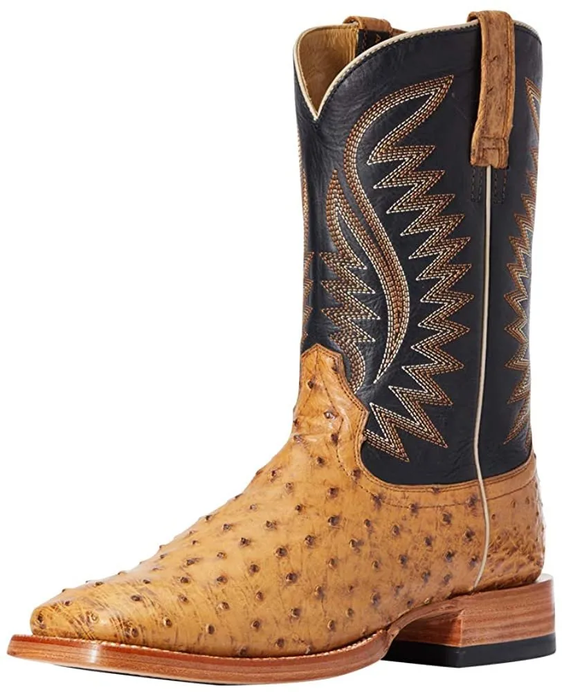 Ariat Men's Full Quill Ostrich Square Toe Boot