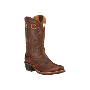 Ariat Men's Heritage Roughstock Western Brown Oiled Boot