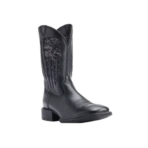 Ariat Men's Sport My Country VentTEK Black Camo Boot