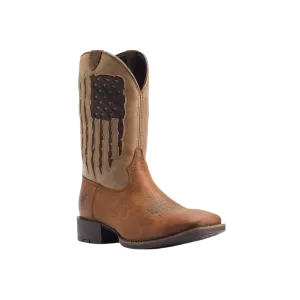 Ariat Men's Sport My Country VentTEK Faithful Brown Boots