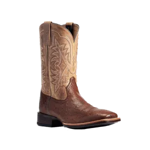 Ariat Night Life Ultra Antique Tabac Ostrich Square Toe Boot