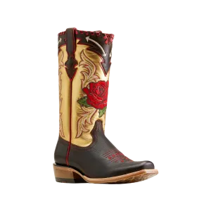 Ariat Women's Futurity Rodeo Quincy Western Toffee Crunchrange Riding Ruby Boots