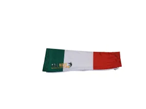 Arm Wave Green, White and Red Universal Arm Sleeve