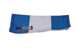 Arm Wave Light Blue and white Universal Arm Sleeve