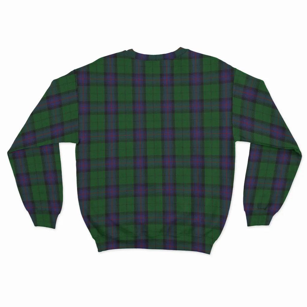 Armstrong Tartan Sweatshirt with Family Crest