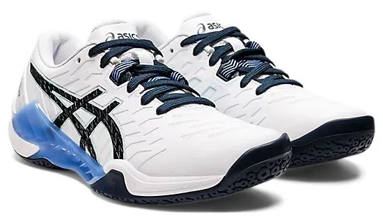 Asics Blast FF 2 Women's Court Shoe White/French Blue