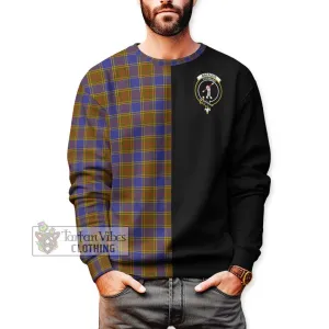 Balfour Tartan Sweatshirt with Family Crest and Half Of Me Style