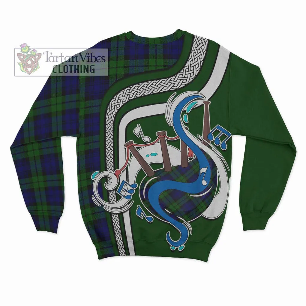 Bannatyne Tartan Sweatshirt with Epic Bagpipe Style