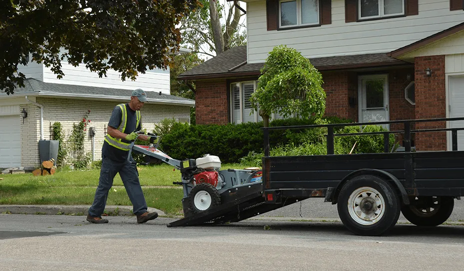 Baumalight Walk Behind Stump Grinder | Model WB44 | 13HP