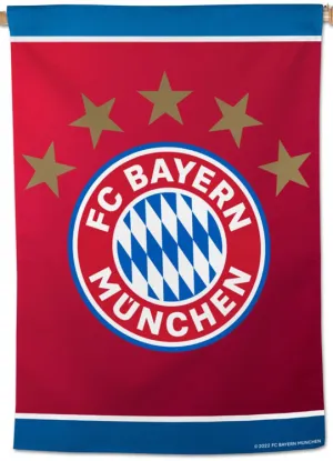 Bayern Munich FC Official Bundesliga Soccer Team Logo Wall BANNER - Wincraft Inc.