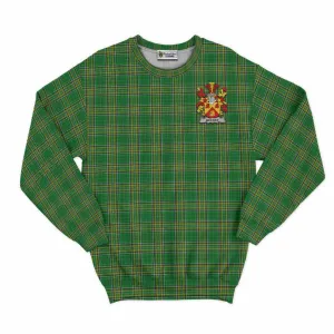 Becket Irish Clan Tartan Sweatshirt with Coat of Arms