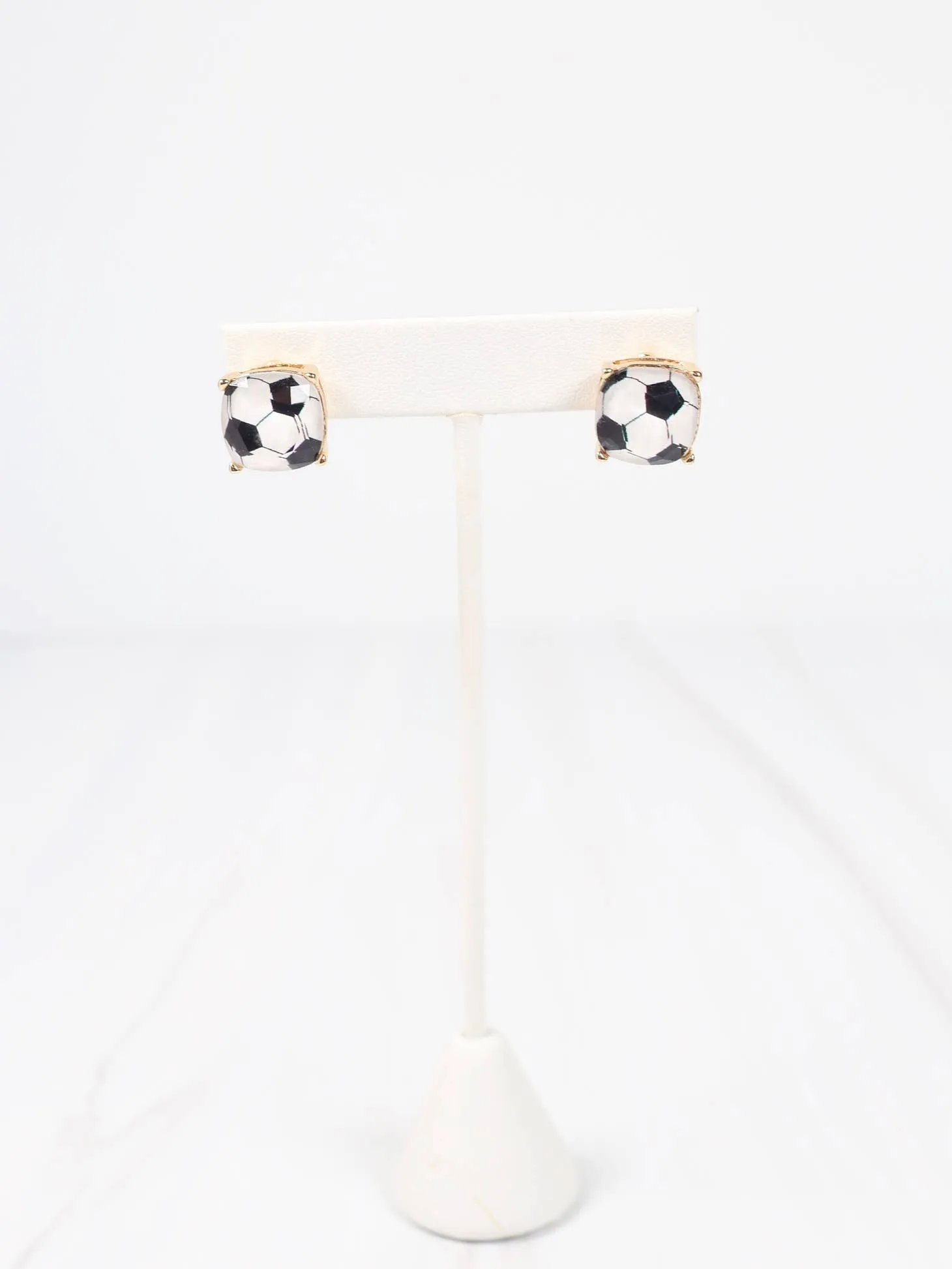 Beckham Soccer Stud Earring