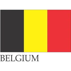 Belgium Flag 12 x 18 inches