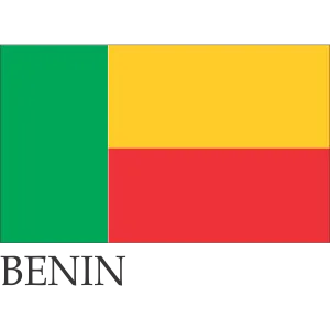 Benin Flag 12 x 18 inches