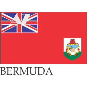 Bermuda Flag 12 x 18 inches