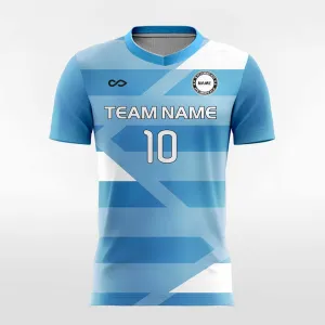 Blue Stripe - Women Custom Soccer Jerseys Design Cool Style