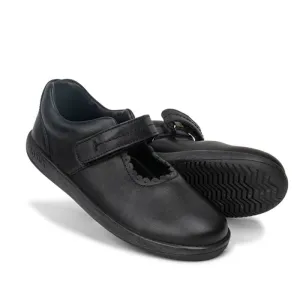 Bobux Kid  Black School Leather Shoe Journey Mary Jane