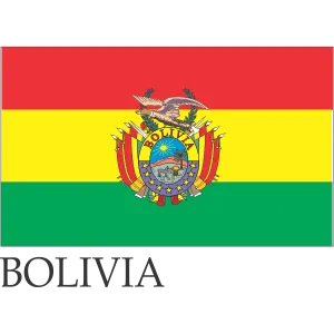 Bolivia Flag 12 x 18 inches