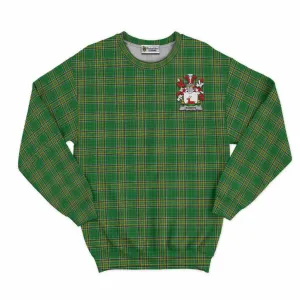 Bowen Irish Clan Tartan Sweatshirt with Coat of Arms