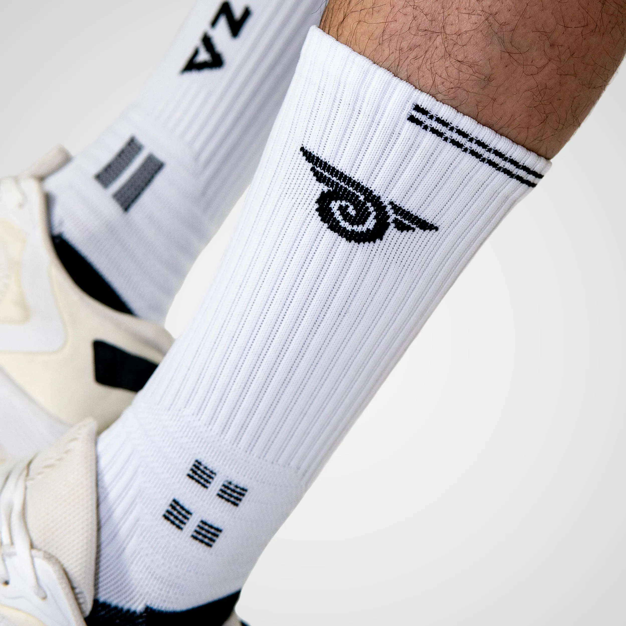 Brooklyn FC Crew Socks White