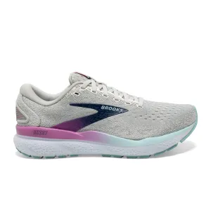 Brooks Ghost 16 Running Shoe (Women) - White/Grey/Estate Blue