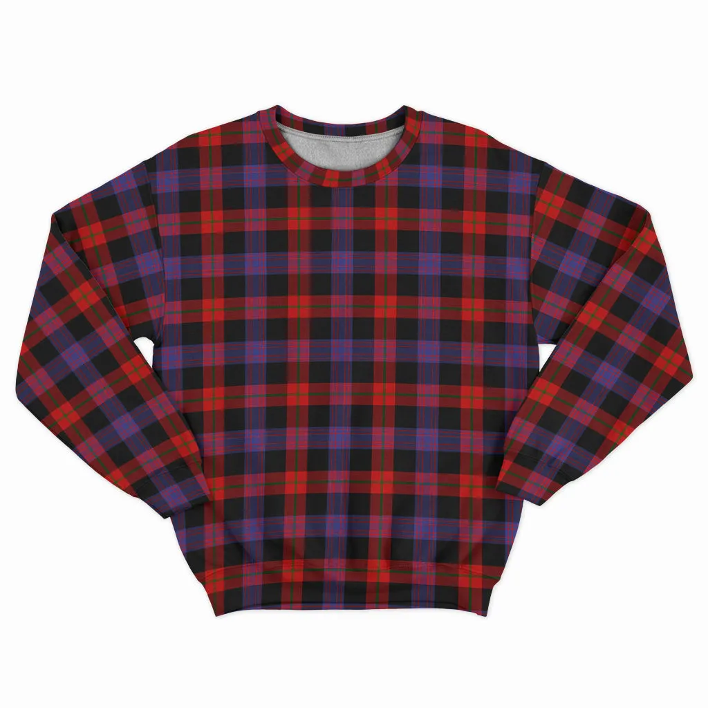 Broun Modern Tartan Sweatshirt