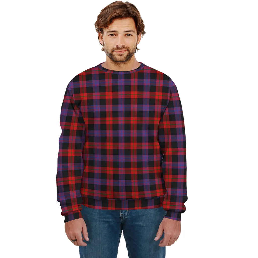 Broun Modern Tartan Sweatshirt